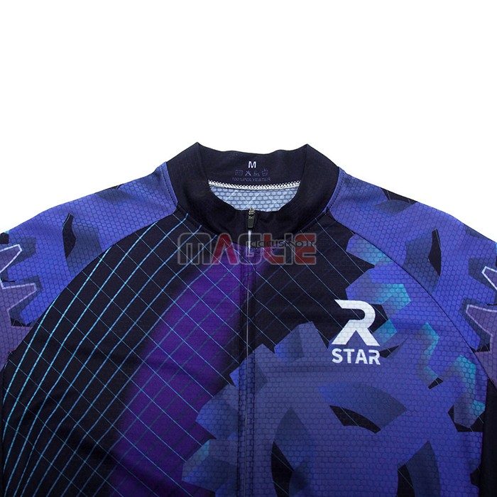 Maglia R Star Manica Corta 2021 Viola - Clicca l'immagine per chiudere